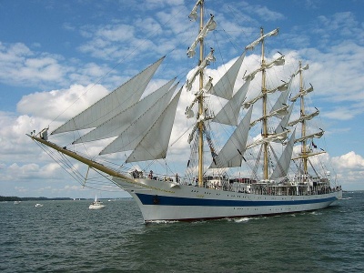Tall Ship in Newport